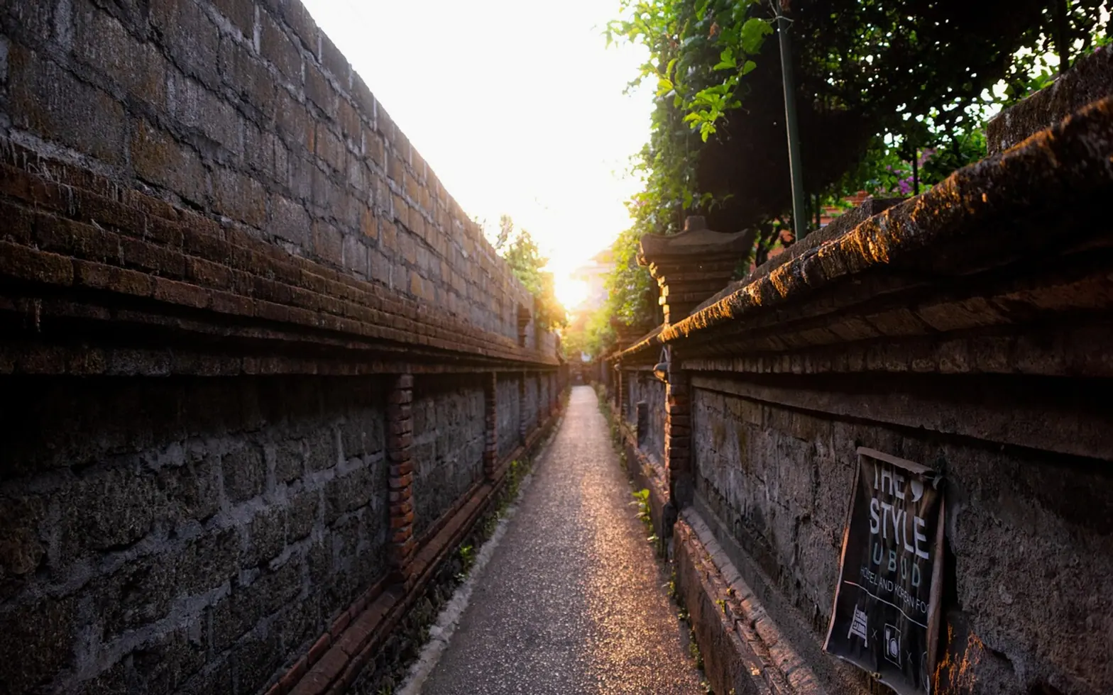 City, street and bali
