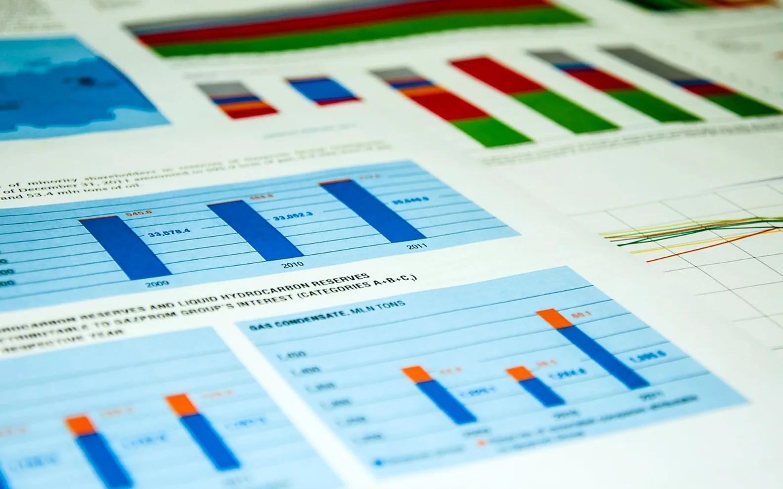 Chart, data and business