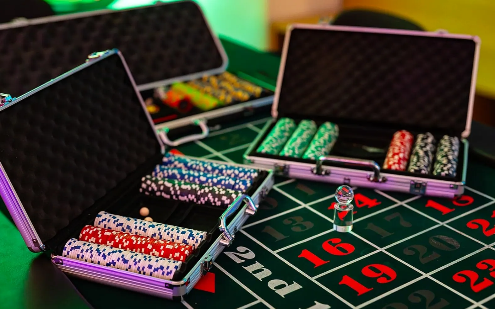Poker, casino and gambling