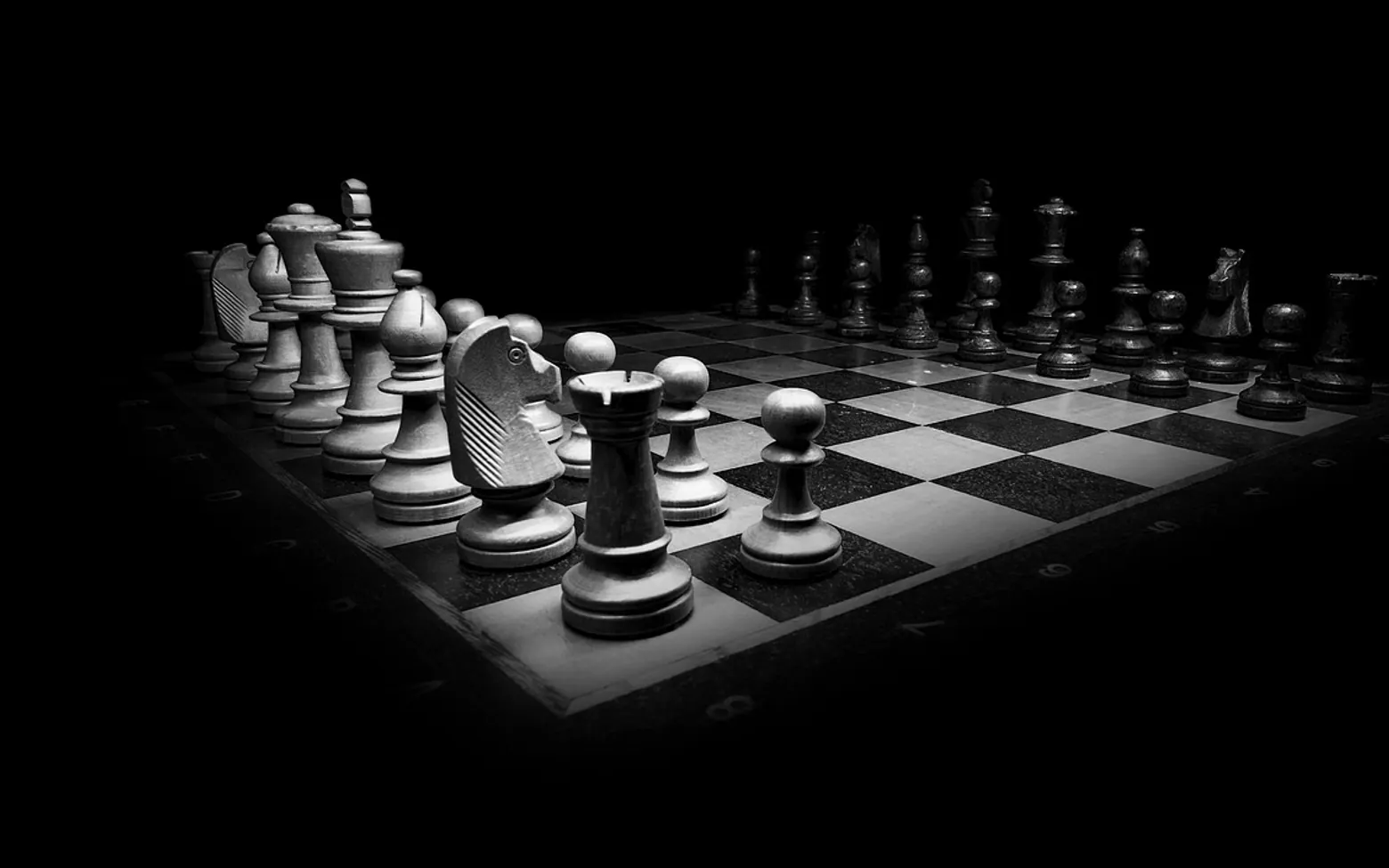 Chess, board and game